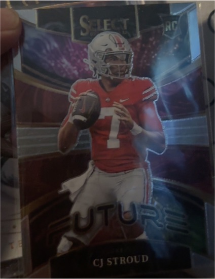 2023 Panini Select Draft Picks Future #FUT-3 CJ Stroud Rookie — front