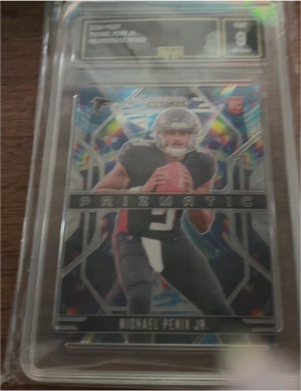 2024 Panini Prizm Prizmatic #10 Michael Penix Jr. — front