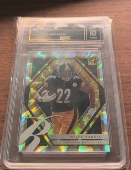 2021 Donruss Elite Series Rookies #JHA Najee Harris — front