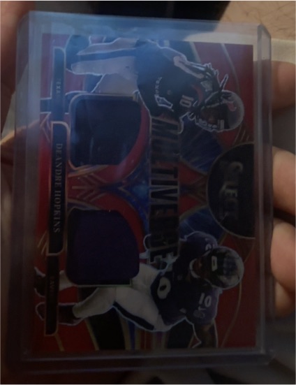 2025 Panini Select Multiverse DeAndre Hopkins #MVJ-DHS — front
