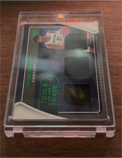 2022-23 Panini Chronicles Absolute #TOTT-33 Rui Hachimura Tools of the Trade Triple Patch — front