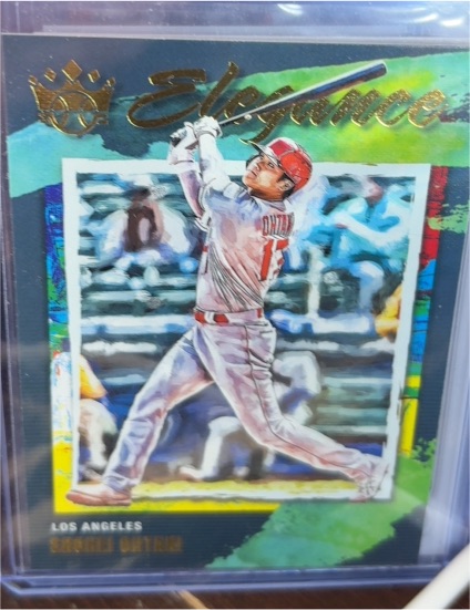 2022 Panini Diamond Kings Elégance #E-9 Shohei Ohtani — front