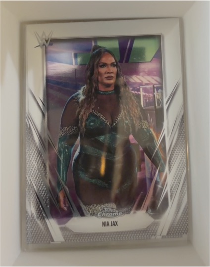 2026 Topps Chrome WWE #37 Nia Jax — front