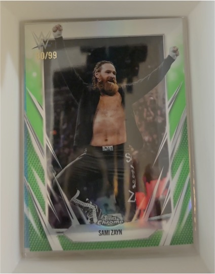 2026 Topps Chrome WWE #67 Sami Zayn — front