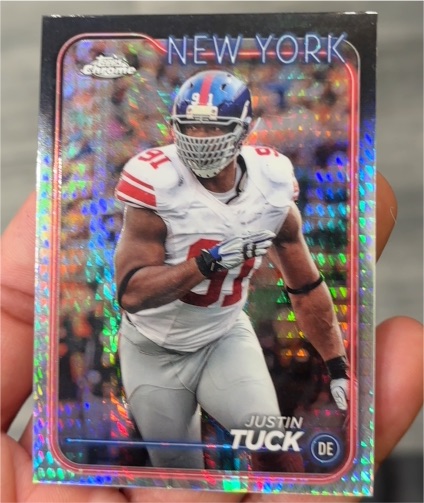 2024 Topps Chrome #142 Justin Tuck — front
