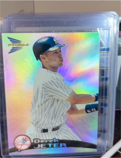 1999 Pacific Prism #100 Derek Jeter — front