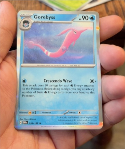 2023 Pokémon SV10 Destined Rivals #056 Gorebyss — front