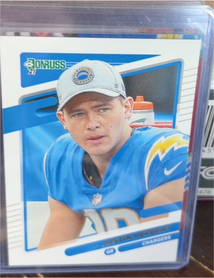 2021 Donruss #70 Justin Herbert — front