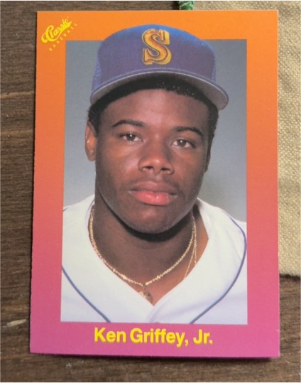 1989 Classic Update Orange Travel Edition #131 Ken Griffey Jr. — front