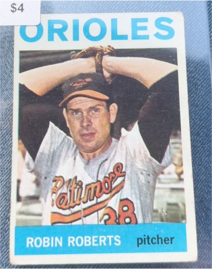 1964 Topps #285 Robin Roberts — front