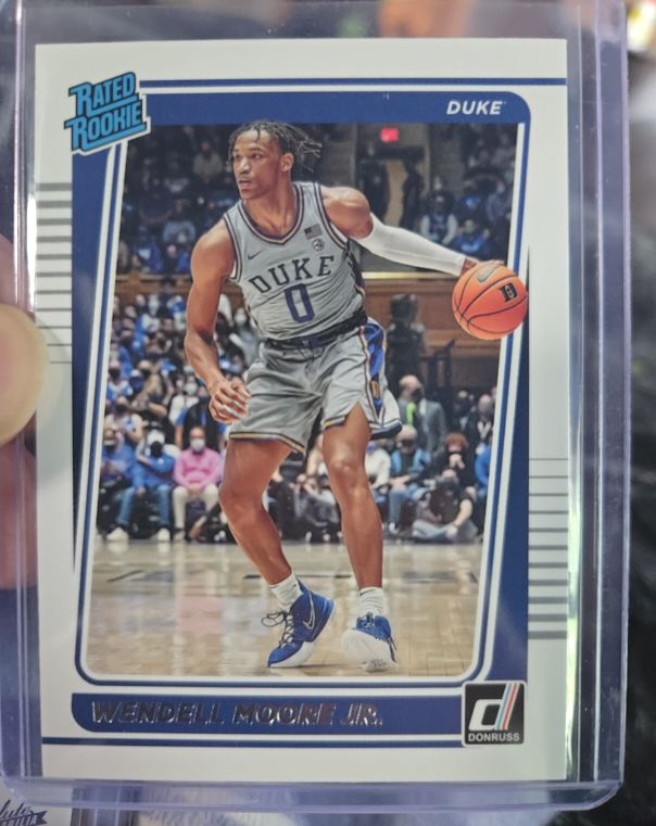 2022-23 Panini Chronicles Draft Picks Donruss Rated Rookie #24 Wendell Moore Jr. — front