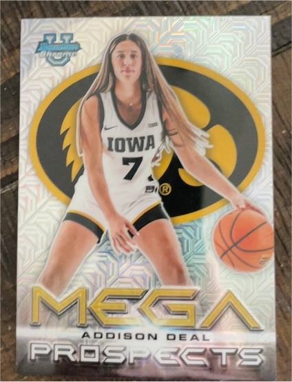 2025 Bowman Basketball Mojo Mega Prospects #MP-25 Addison Deal — front