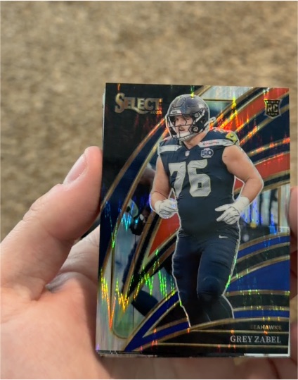 2025 Panini Select #215 Grey Zabel — front