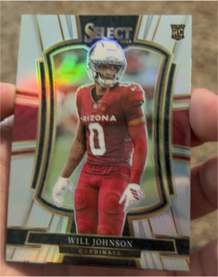 2025 Panini Select #122 Will Johnson — front