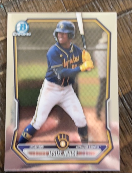 2026 Bowman Chrome #BCP-96 Jesus Made — front