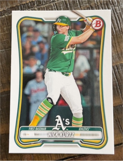 2026 Bowman #10 Nick Kurtz — front