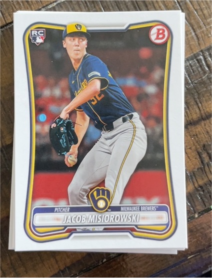 2026 Bowman #35 Jacob Misiorowski — front