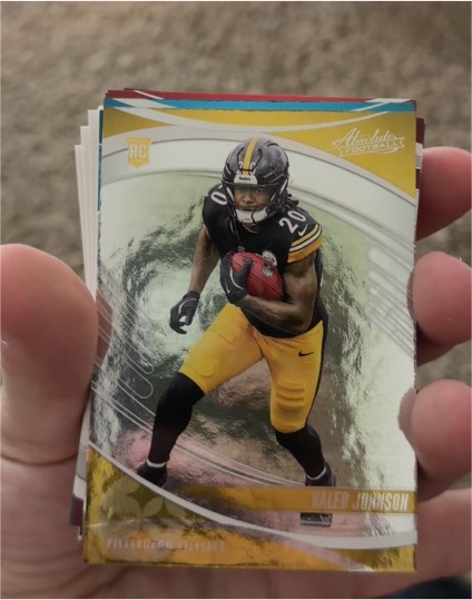2025 Panini Absolute Football #148 Kaleb Johnson — front