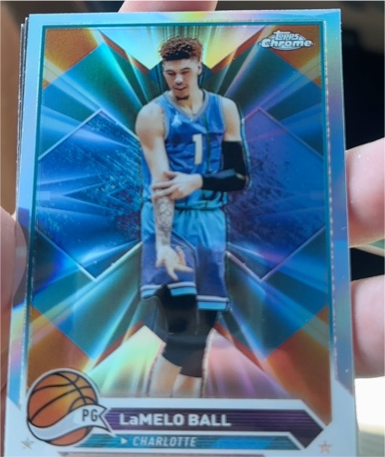 2024 Topps Chrome #41 LaMelo Ball — front