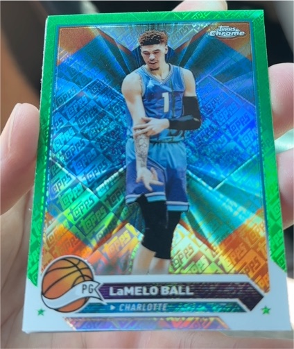 2023-24 Topps Chrome #41 LaMelo Ball — front