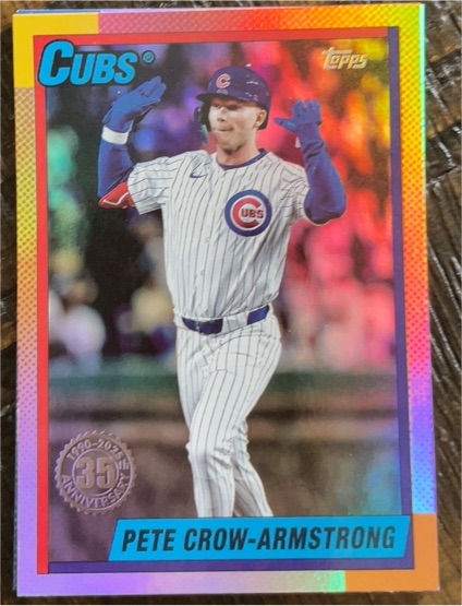2025 Topps Update #U90-7 Pete Crow-Armstrong — front