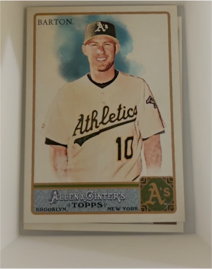 2011 Topps Allen & Ginter #283 Daric Barton — front