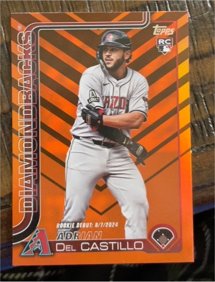 2025 Topps Update #US267 Adrian Del Castillo — front