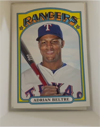 2013 Topps Archives #21 Adrian Beltre Texas Rangers — front