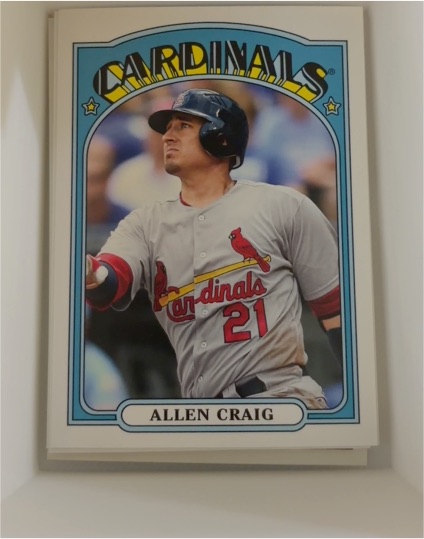 2013 Topps Archives #5 Allen Craig — front