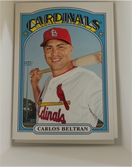 2013 Topps Archives #3 Carlos Beltran — front