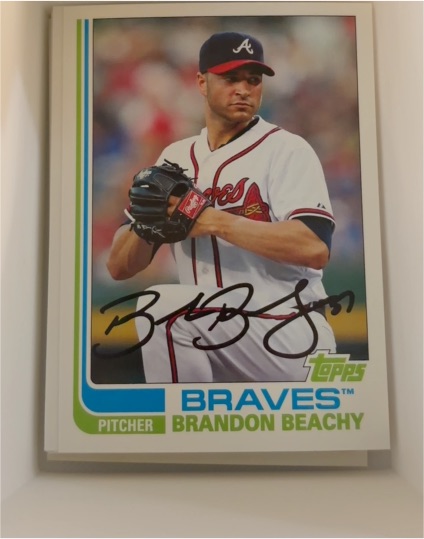 2013 Topps Archives #91 Brandon Beachy — front