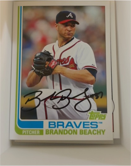 2013 Topps Archives #91 Brandon Beachy — front