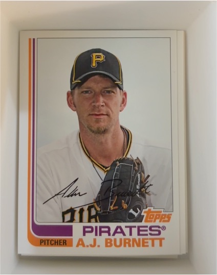 2013 Topps Archives #87 A.J. Burnett — front