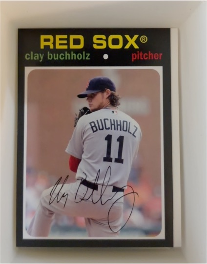 2012 Topps Archives #87 Clay Buchholz Boston Red Sox — front