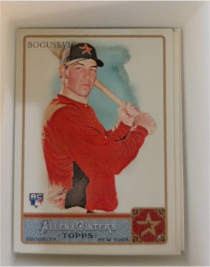 2011 Topps Allen & Ginter #176 Brian Bogusevic — front