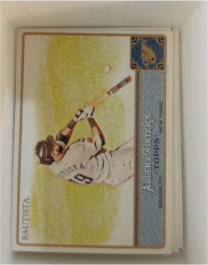 2011 Topps Allen & Ginter #175 Jose Bautista — front