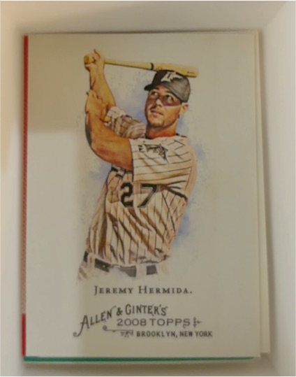 2008 Topps Allen & Ginter #163 Jeremy Hermida — front