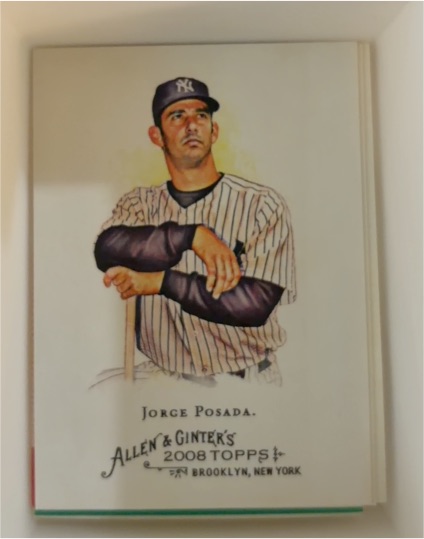 2008 Topps Allen & Ginter #164 Jorge Posada — front