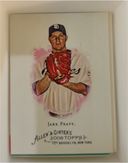 2008 Topps Allen & Ginter #170 Jake Peavy — front