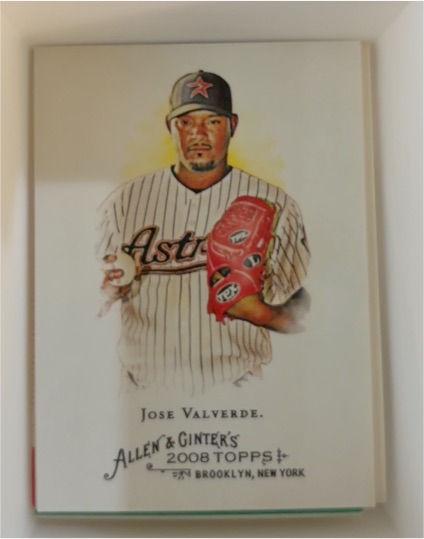 2008 Topps Allen & Ginter #174 Jose Valverde — front