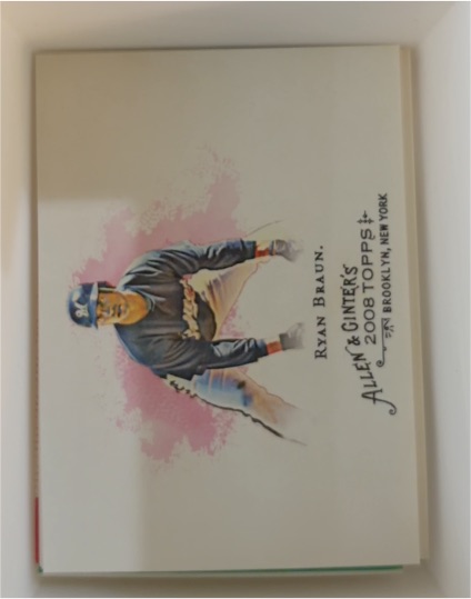 2008 Topps Allen & Ginter #180 Ryan Braun — front
