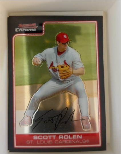 2006 Bowman Chrome #20 Scott Rolen — front