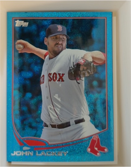 2013 Topps #548 John Lackey — front