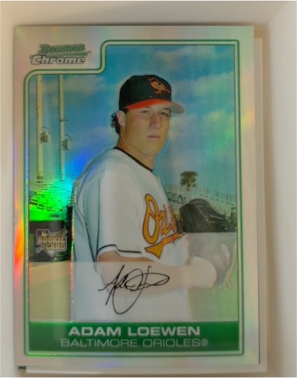2006 Bowman Chrome #216 Adam Loewen — front