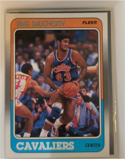 1988-89 Fleer #22 Brad Daugherty — front