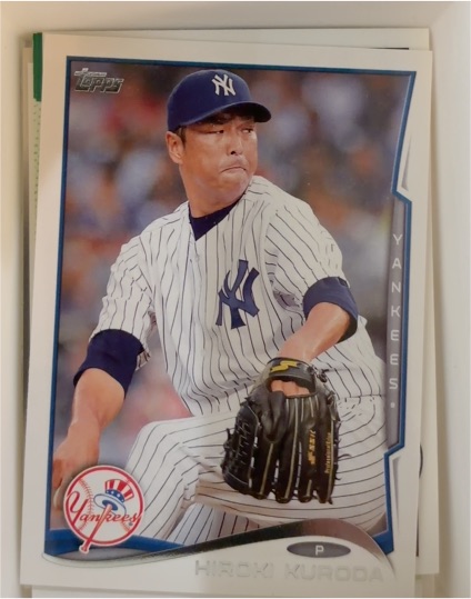 2014 Topps #116 Hiroki Kuroda — front