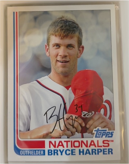 2013 Topps Archives #100 Bryce Harper — front