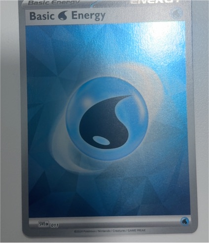 2023 Pokemon Scarlet & Violet #011 Basic Water Energy — front