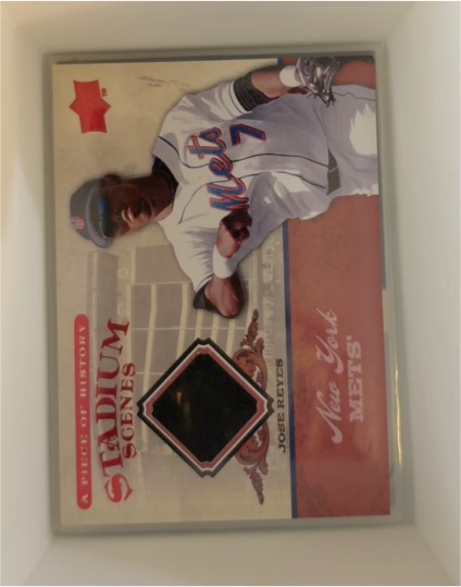 2008 Upper Deck A Piece of History Stadium Scenes #SS34 Jose Reyes — front