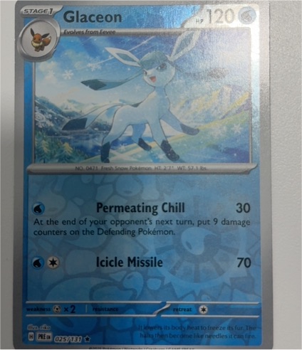 2023 Pokémon Scarlet & Violet Twilight Masquerade #054 Glaceon — front